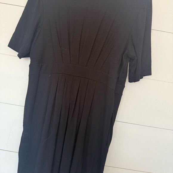 Chico’s Women’s 1 Black Stretchy Dress Rayon - Picture 7 of 8